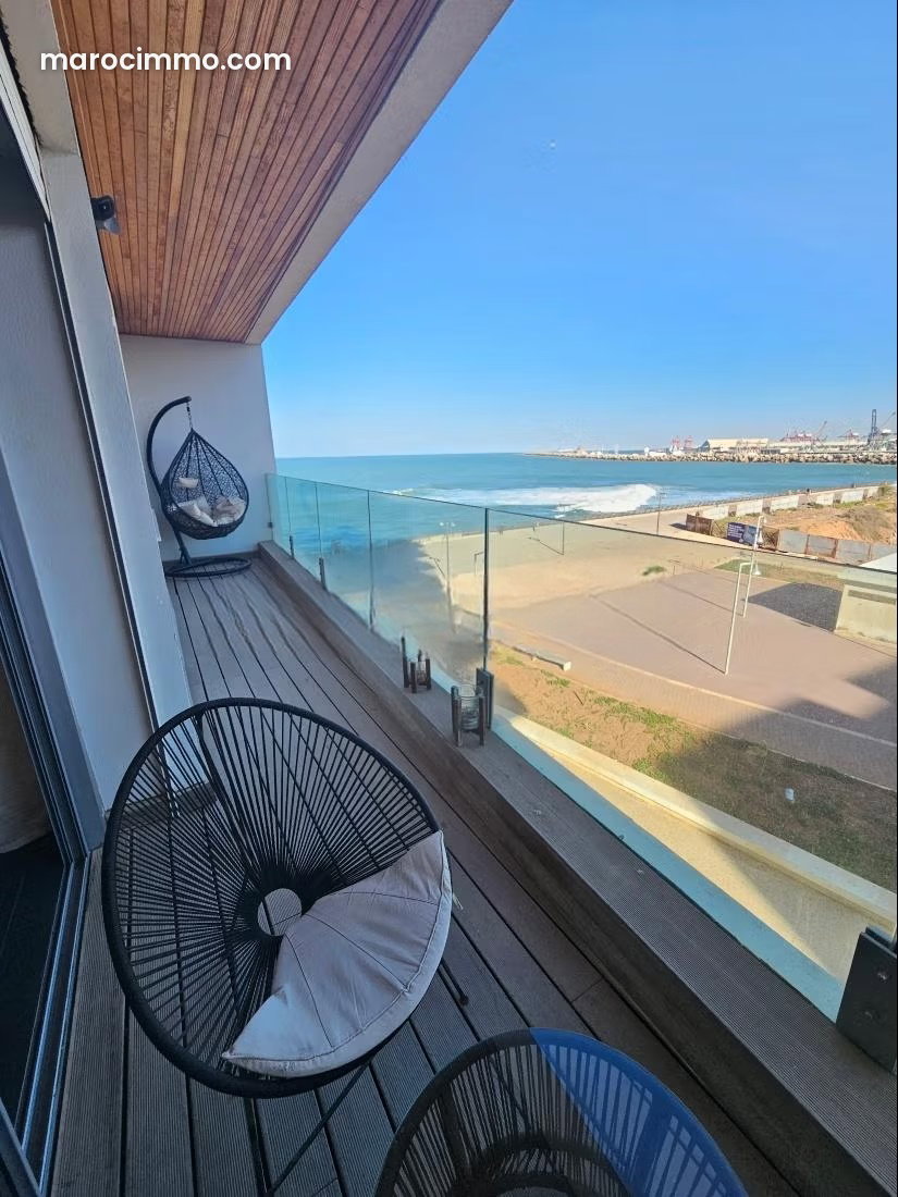Furnished 2-bedroom apartment with sea view, Casablanca Marina — Casablanca