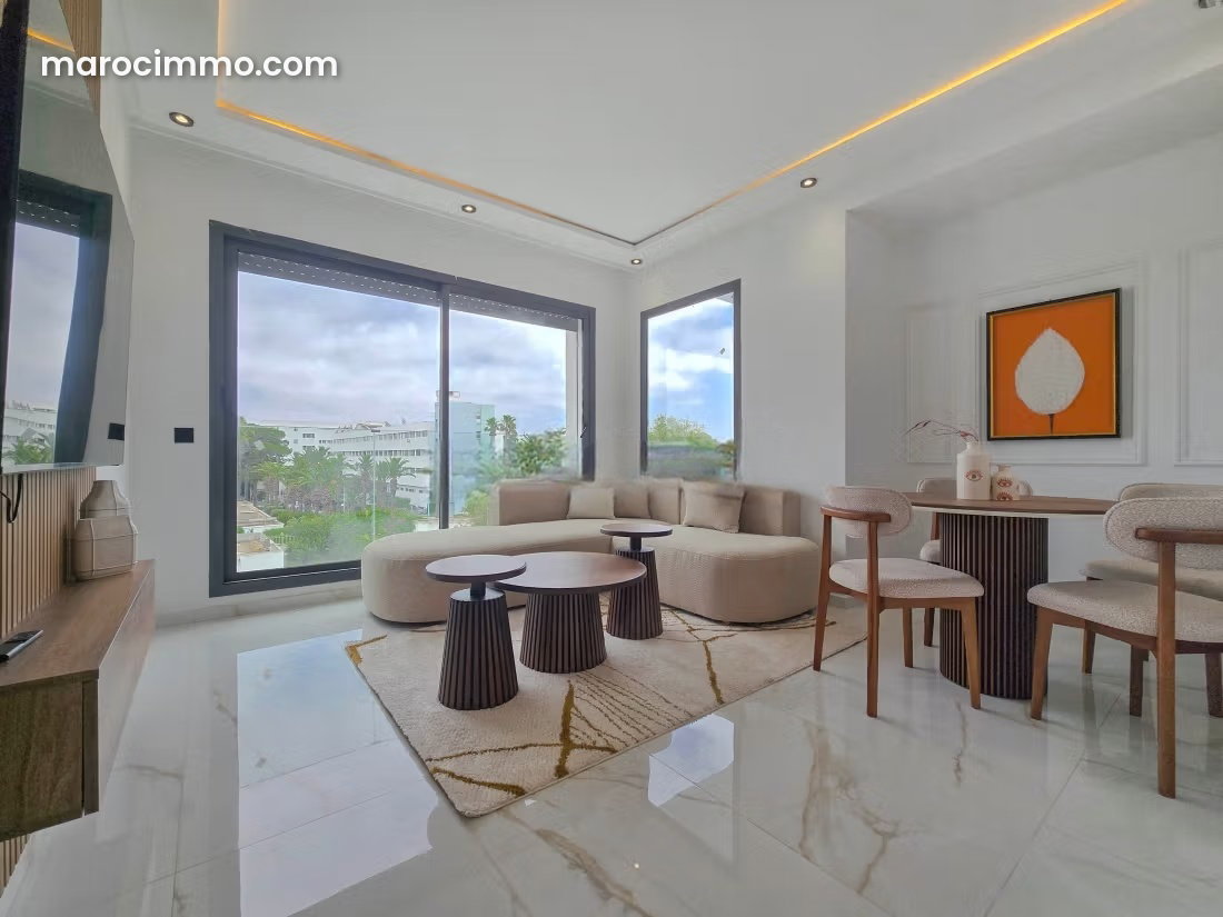 New 55 m² Studio with Terrace, Quartier des Hôpitaux, Casablanca — Casablanca