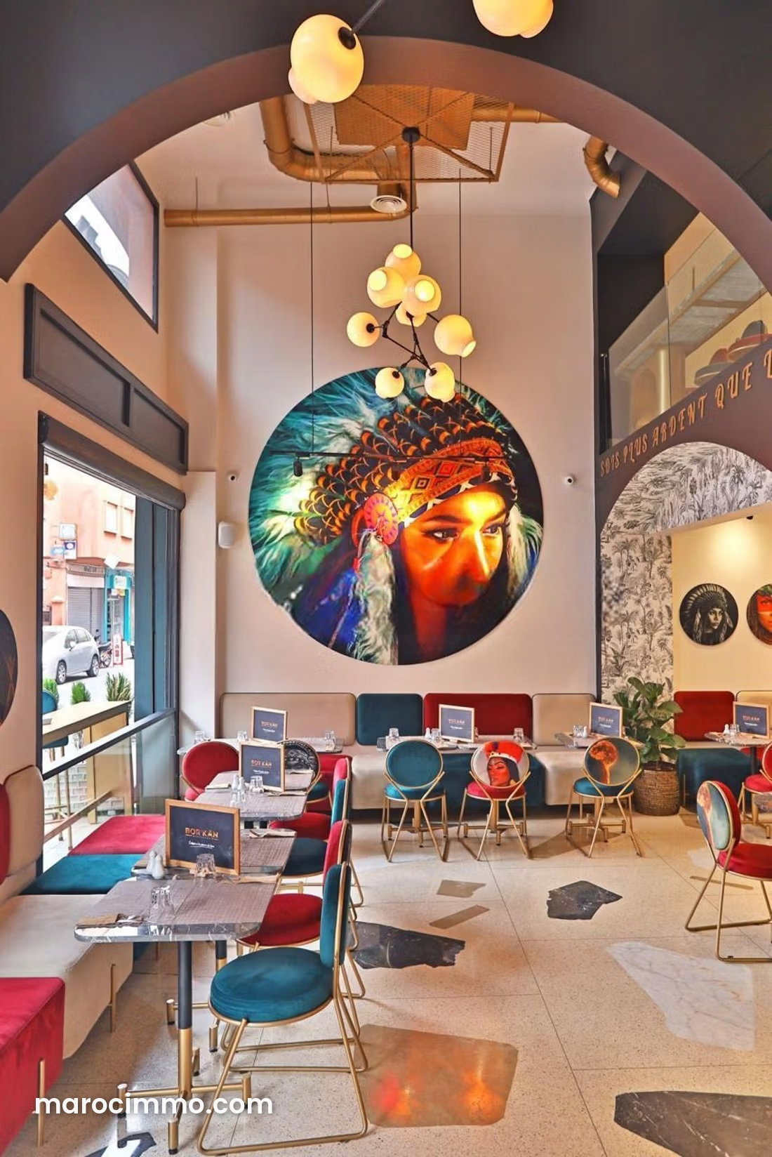 Local commercial 103 m², Guéliz, Marrakech, prêt à exploiter — Marrakech