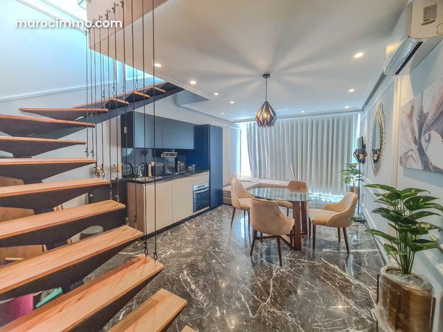 Luxury Furnished Duplex For Sale at the Breton Farm — Casablanca