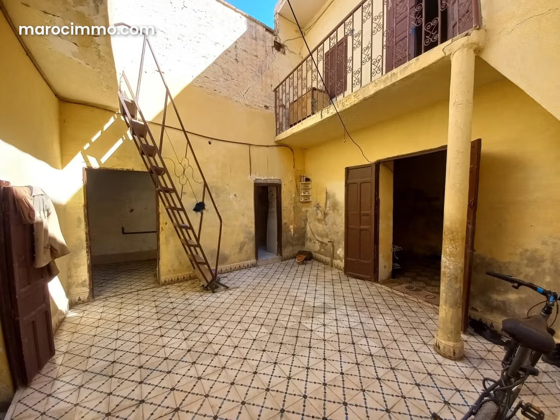 Riad 118 m² à rénover, Ksibat Nhas, Marrakech, fort potentiel — Marrakech