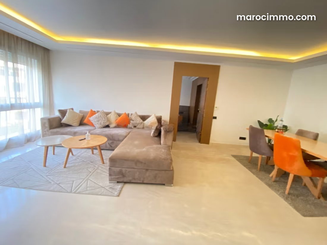 Appartement meublé 75 m² à louer à Agdal Rabat — Rabat