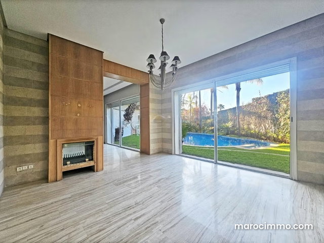 Location magnifique villa 4chambres avec piscine à Anfa Supérieur — 5