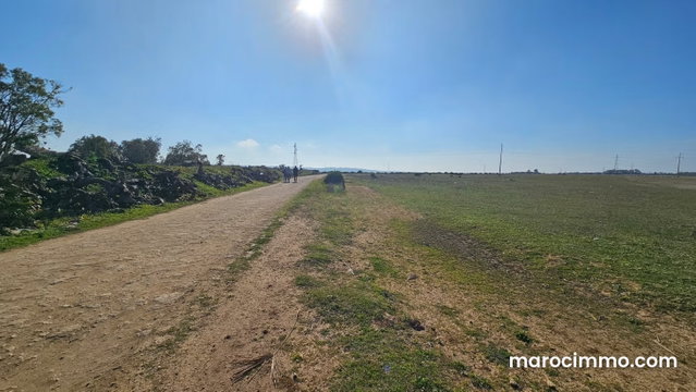 Terrain de 95.000 m² gros potentiel près Hotel Hilton Prix 255 dh / m² — 3