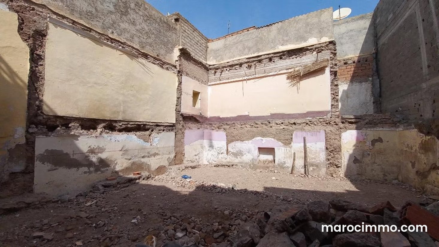 Terrain 120 m² à Rmila Marrakech, idéal pour construire — Marrakech