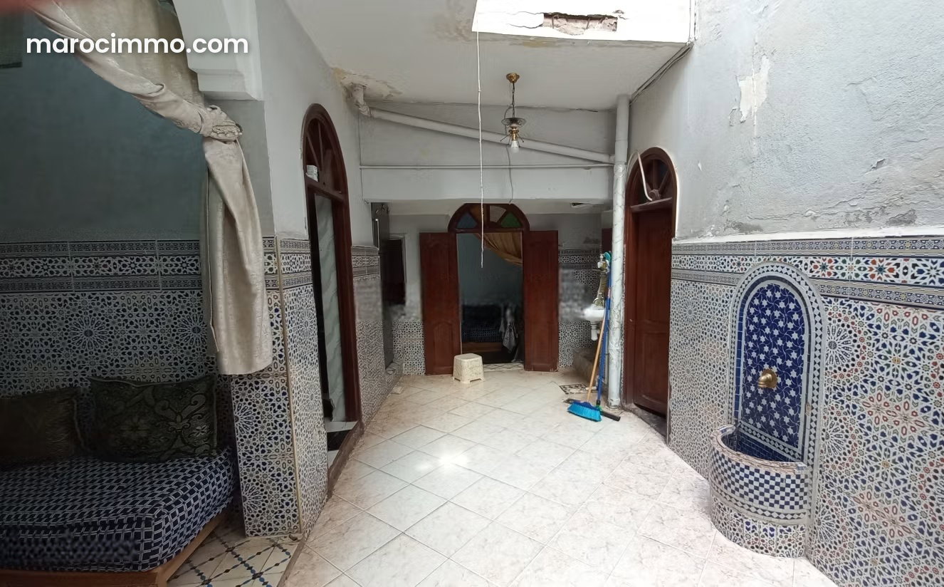 Riad 180 m² à rénover, Sidi Bou Amar, Marrakech, 4 chambres — Marrakech