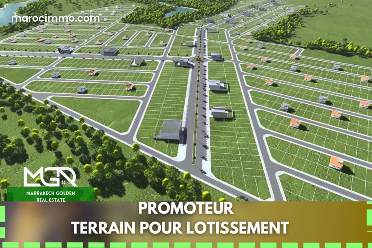 500 m² Plot on the Amizmiz Road, Marrakech, in a Secure Gated Community — Marrakesh