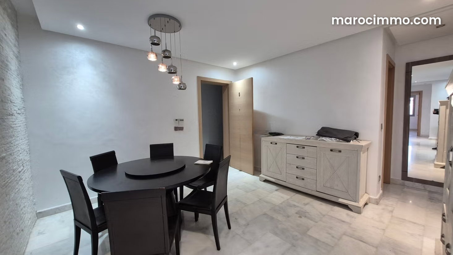 شقة مشرقة للإيجار بالمدينة الخضراء بوسكورة — بوسكورة