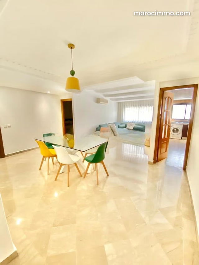 Furnished 2-Room Apartment of 62m² – 1 Bedroom — Casablanca