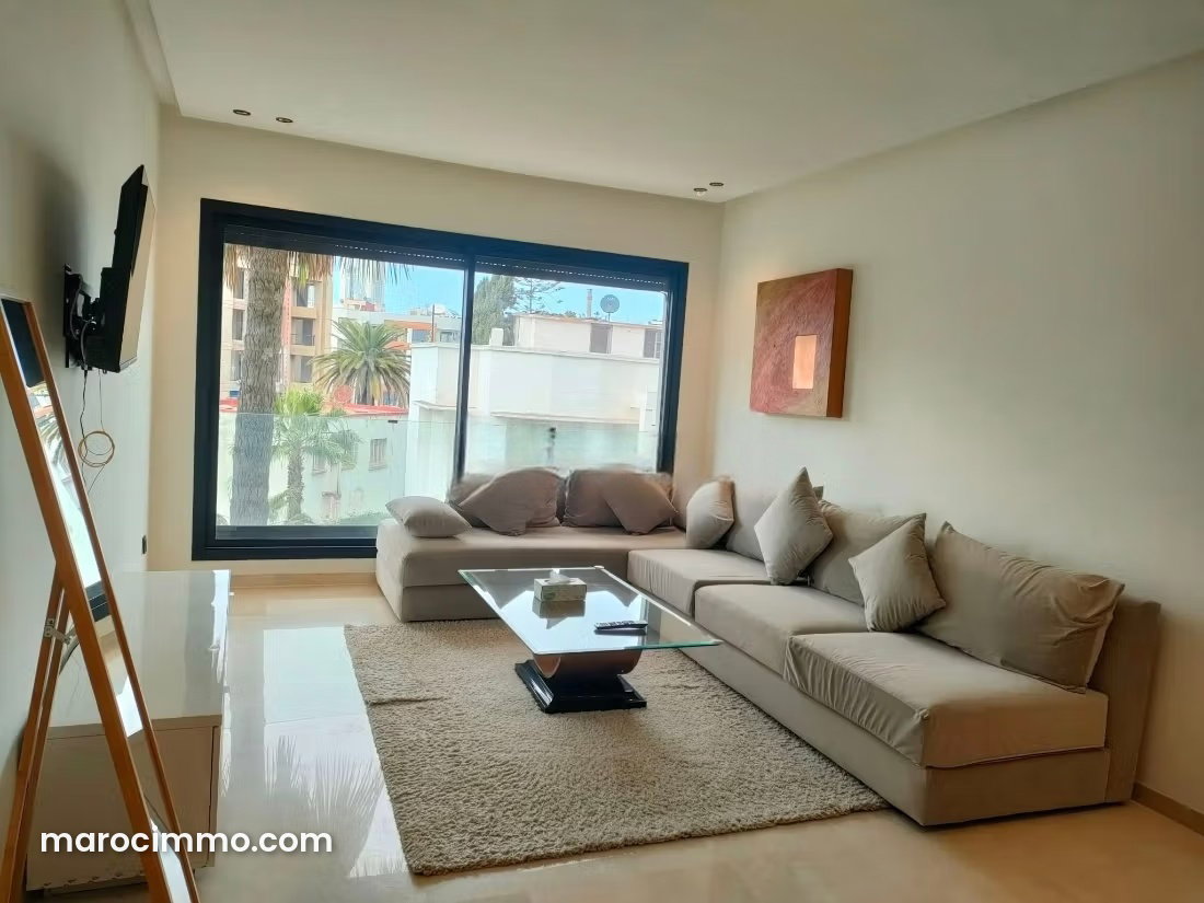 Furnished apartment with terrace, Palmier, Casablanca — Casablanca