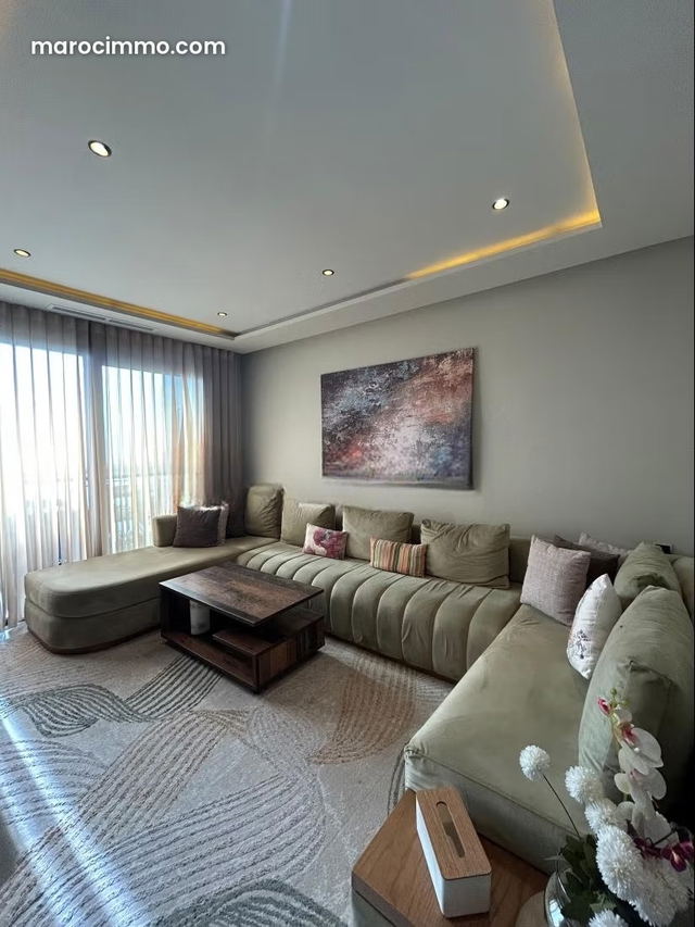 Très bel appartement en location non meuble en face le golf de tanger — Tanger