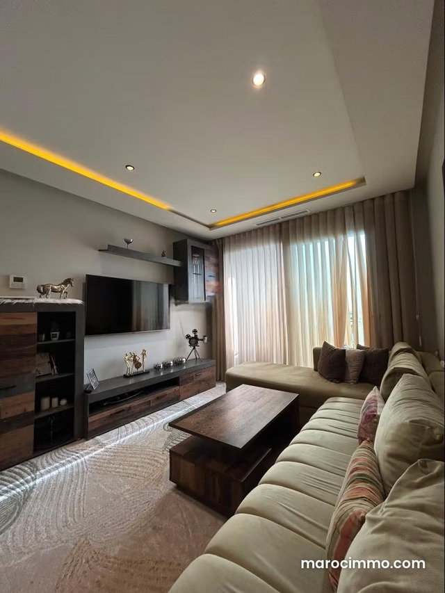 Très bel appartement en location non meuble en face le golf de tanger — 5