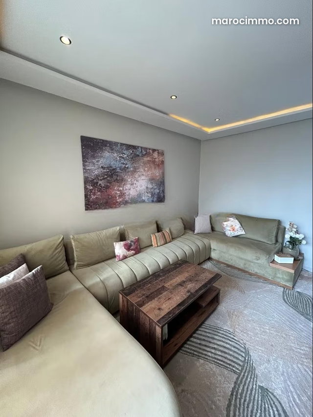 Très bel appartement en location non meuble en face le golf de tanger — 4