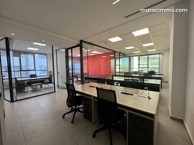 Prime Office 148 M² Fully Furnished and Equipped for Rent in Sidi Maârouf — 5