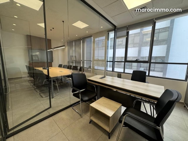 Prime Office 148 M² Fully Furnished and Equipped for Rent in Sidi Maârouf — 3