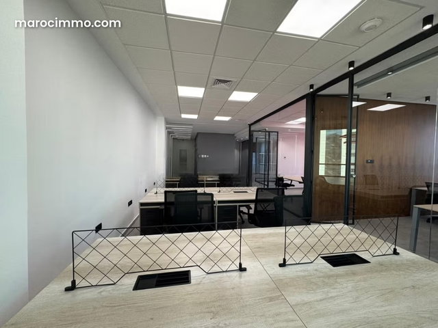 Prime Office 148 M² Fully Furnished and Equipped for Rent in Sidi Maârouf — 4