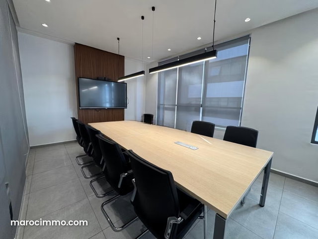 Prime Office 148 M² Fully Furnished and Equipped for Rent in Sidi Maârouf — 2
