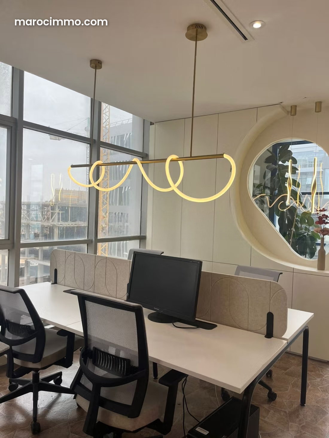 157 m² Turnkey Office in Sidi Maarouf, Casablanca — Casablanca