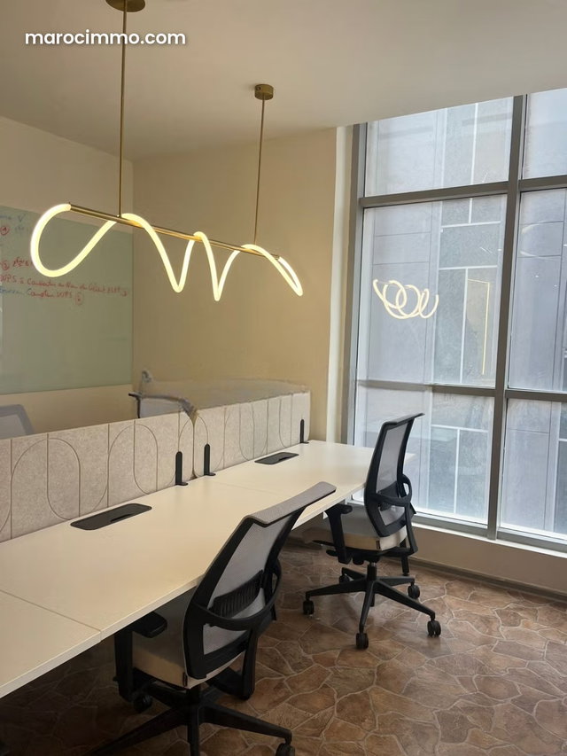 Bureau Prime 157 M² Aménagé Meublé A Sidi Maârouf — 2