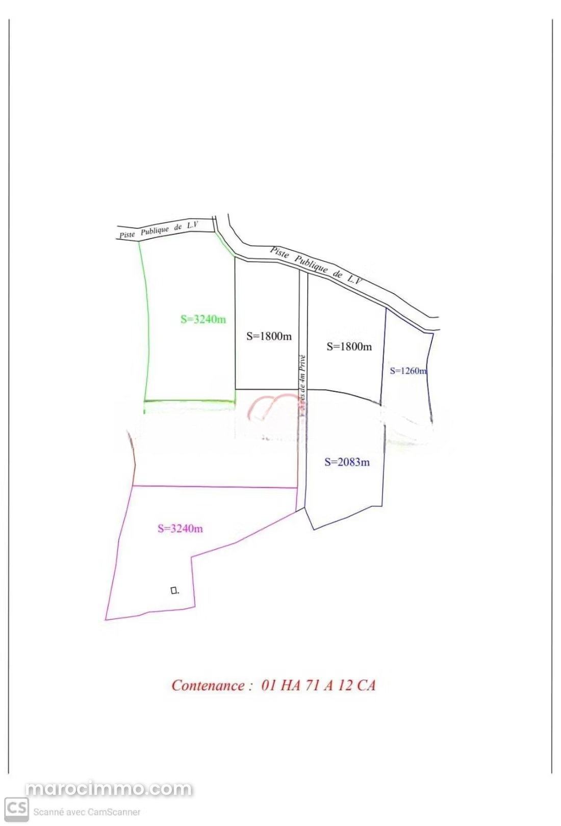1,700 m² Plot on Route d’Ourika, Marrakech, for Sale — Marrakesh