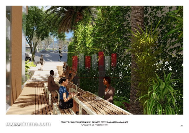 Villa neuve professionnelle en plein Bld Kennedy de 2200 m de surface exploitable a la location — 2