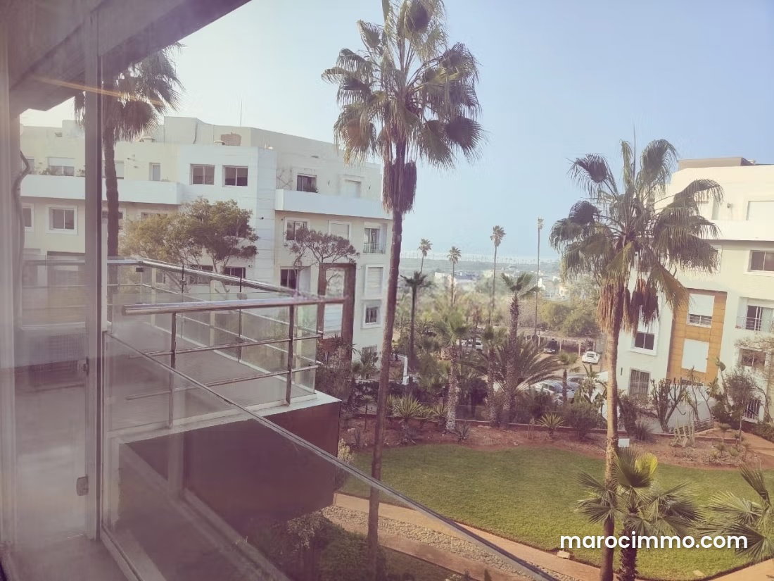 Appartement 170 m² meublé, vue mer et jardin à Aïn Diab — Casablanca