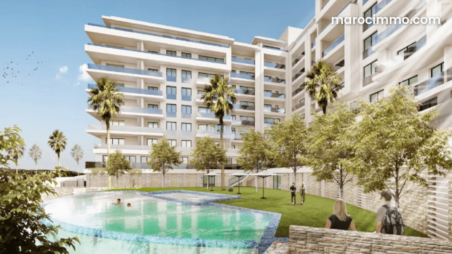 154 m² Apartment with Sea and Mountain Views, Malabata, Tangier — Tangier