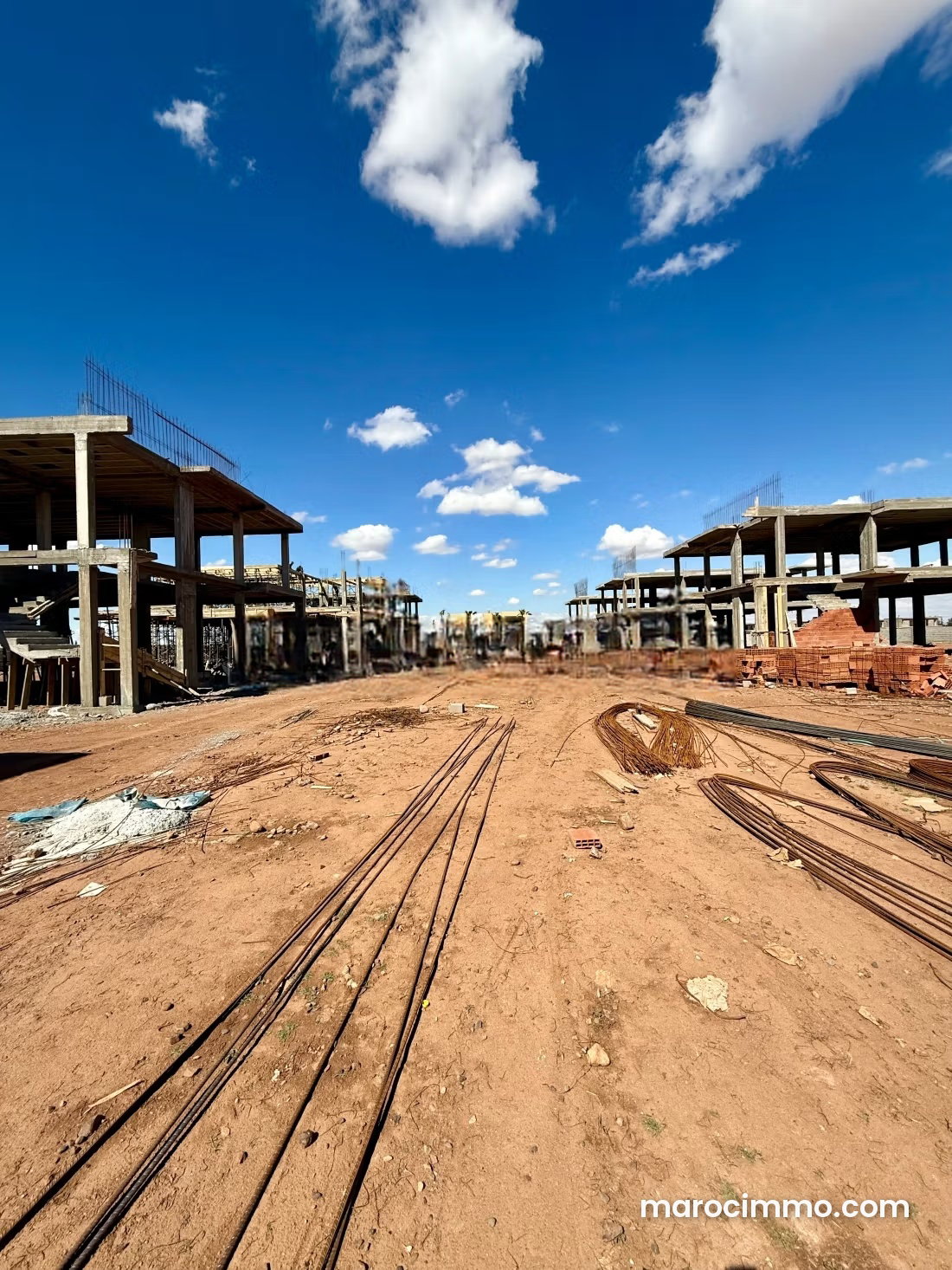 12,000 m² Plot with 8 Villas Under Construction, Ourika Road — Marrakesh