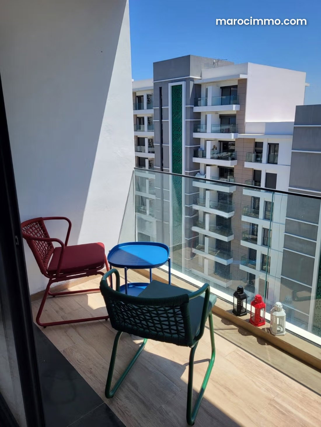 Furnished apartment with terrace for rent in Agdal, Rabat — Rabat