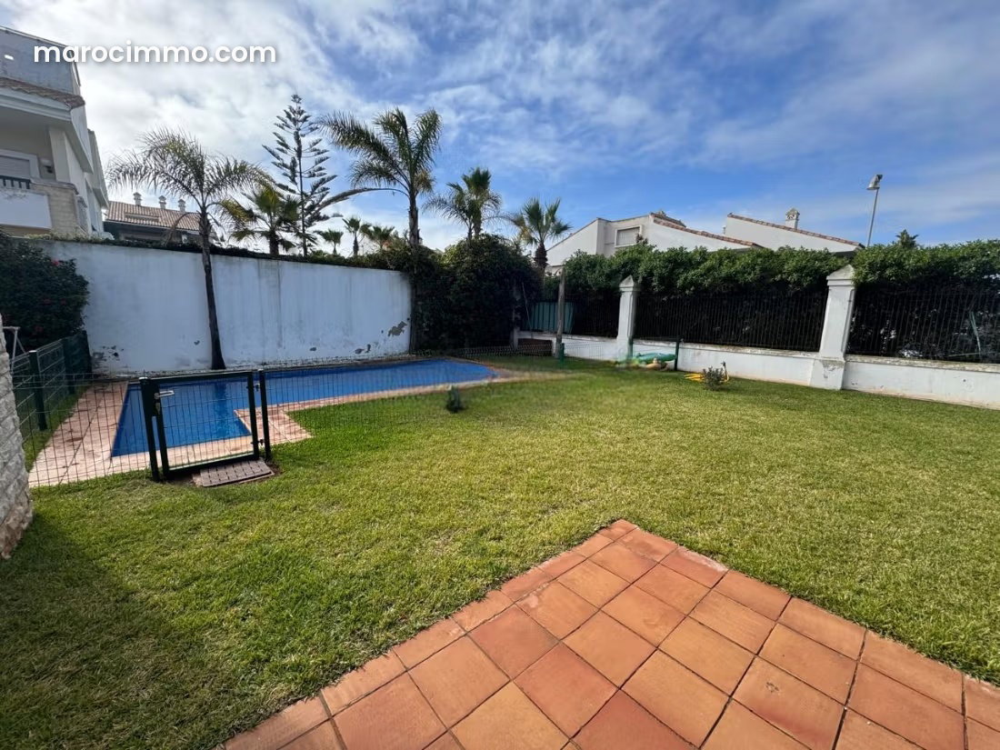3-Bedroom Villa with Swimming Pool for Rent in Dar Bouazza — Dar Bouazza