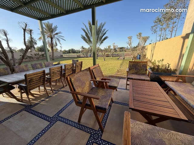 Magnifique Villa en front de golf Palmeraie — 5