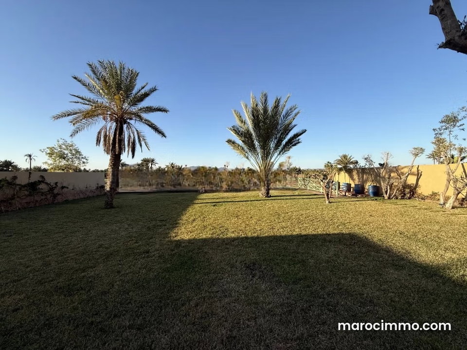 Magnifique Villa en front de golf Palmeraie