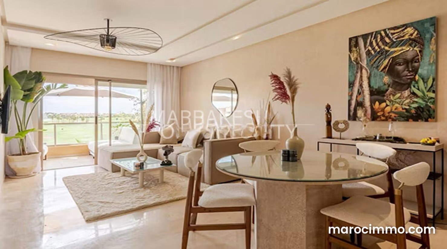 Appartement 77 m², 2 chambres, Agdal, Marrakech — Marrakech