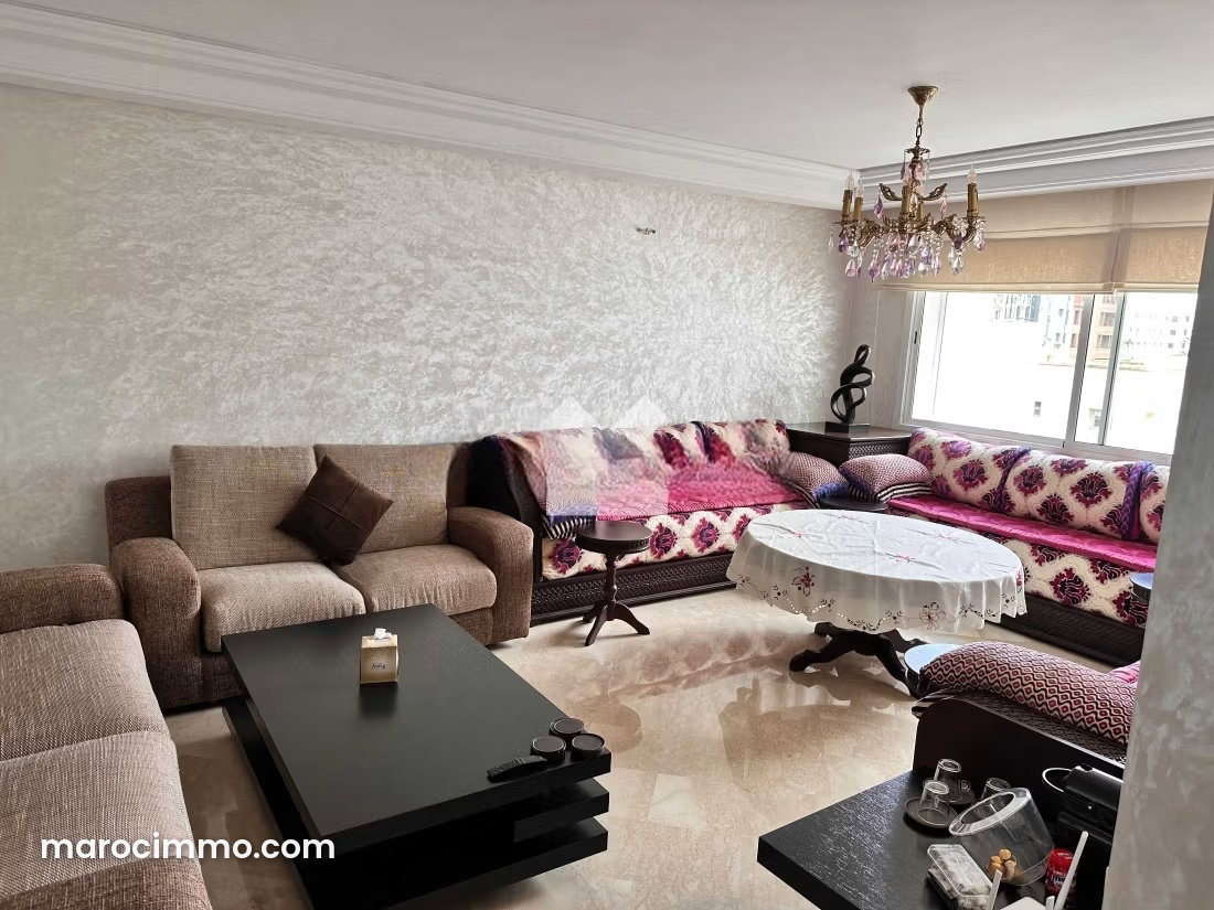 98 m² Apartment with Garden and Garage, Quartier des Hôpitaux, Casablanca — Casablanca