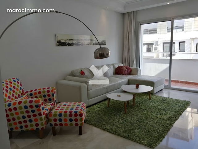 Appartement à Louer de 98.0 m² à Casablanca, Racine — الدار البيضاء