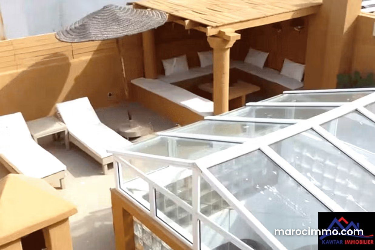 Villa 6 chambres dans la Medina d'Essaouira, vue océan — Essaouira