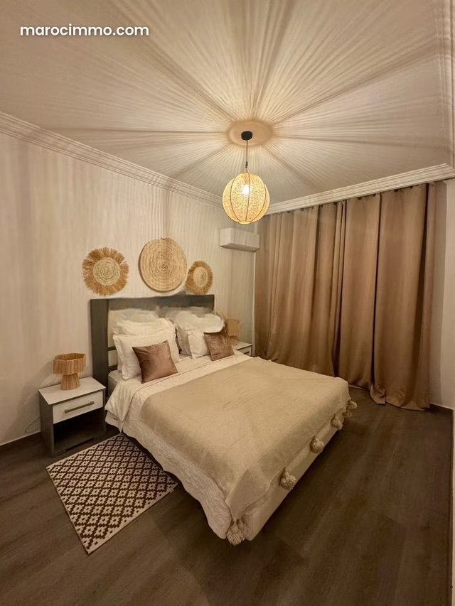 Appartement en location à Agdal. 3 grandes pièces. Meublé — 5