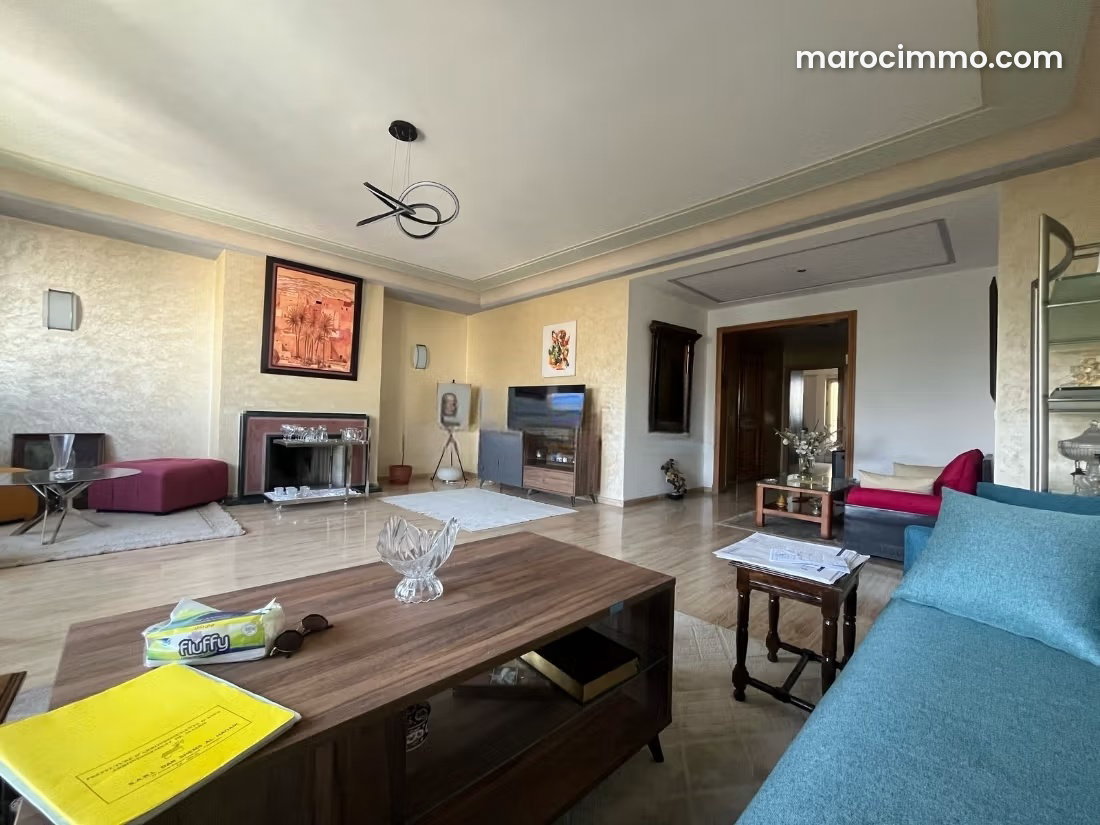 3-Bedroom Apartment with Terrace in Riviera, Casablanca — Casablanca