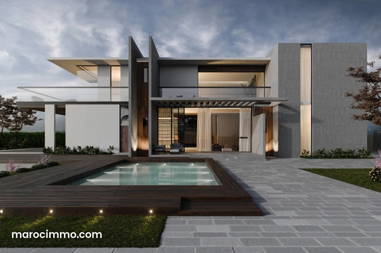 868 m² Plot in Aïn Diab, Casablanca, Facing the Ocean — Casablanca