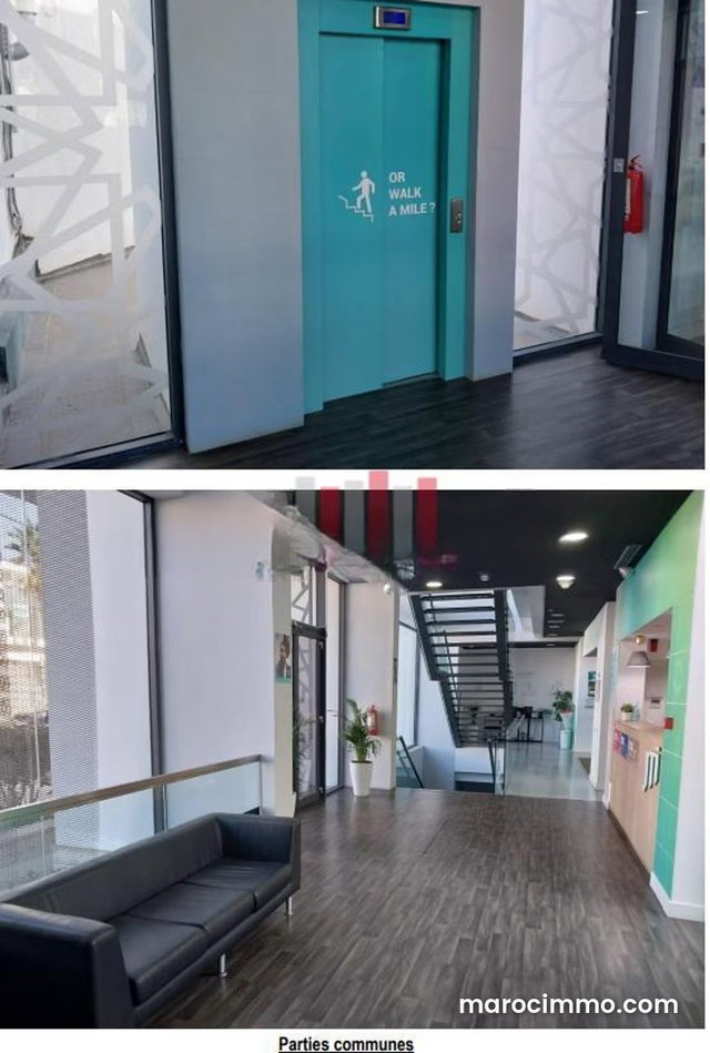 Villa a usage professionnelle de 1.200 m de surface utile a la location en plein quartier Anfa — 2