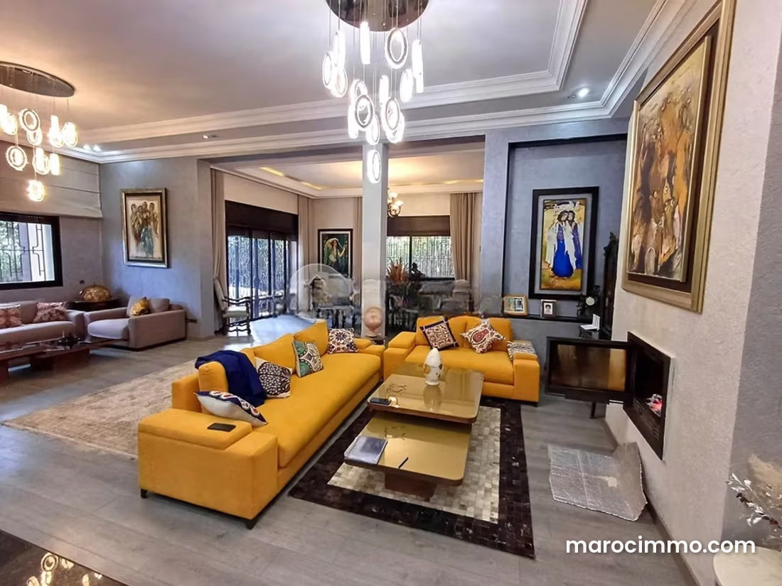 Villa 630 m², 6 chambres, garage 6 voitures, Californie Casablanca — Casablanca