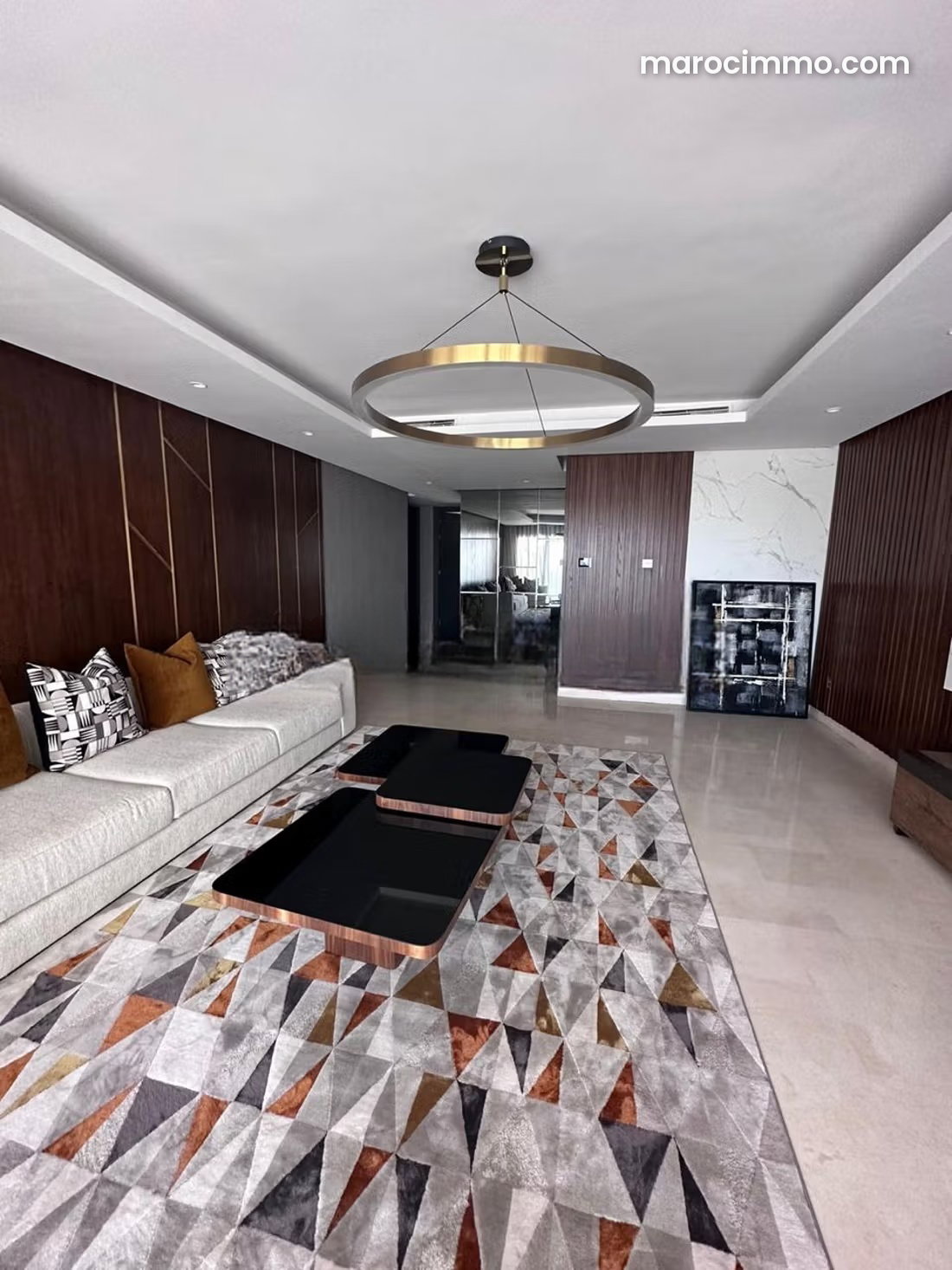 Furnished 120 m² Apartment with Terrace, Aïn Diab, Casablanca — Casablanca