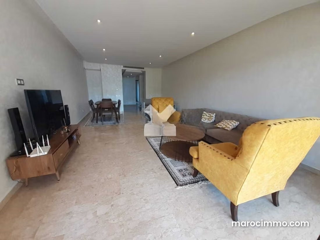 Furnished Apartment with Garden and Terrace in Dar Bouazza — Dar Bouazza