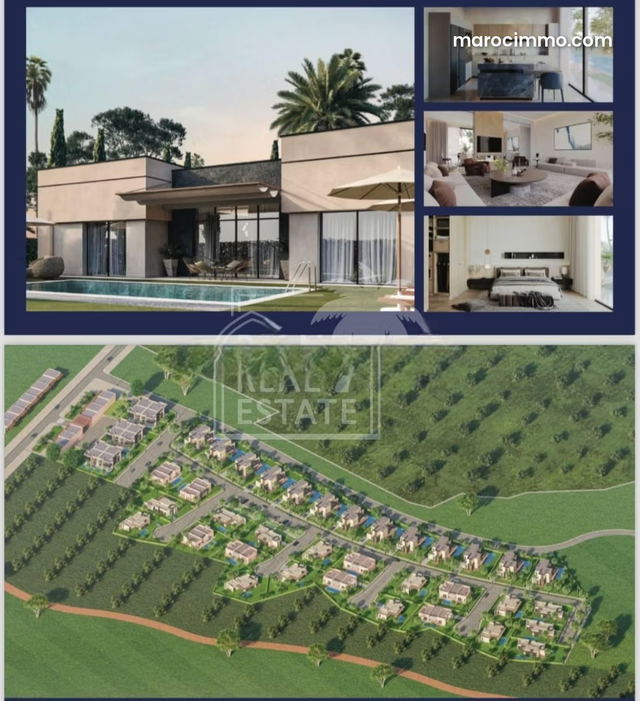 Magnifique villa à vendre sur la route de fes — مراكش