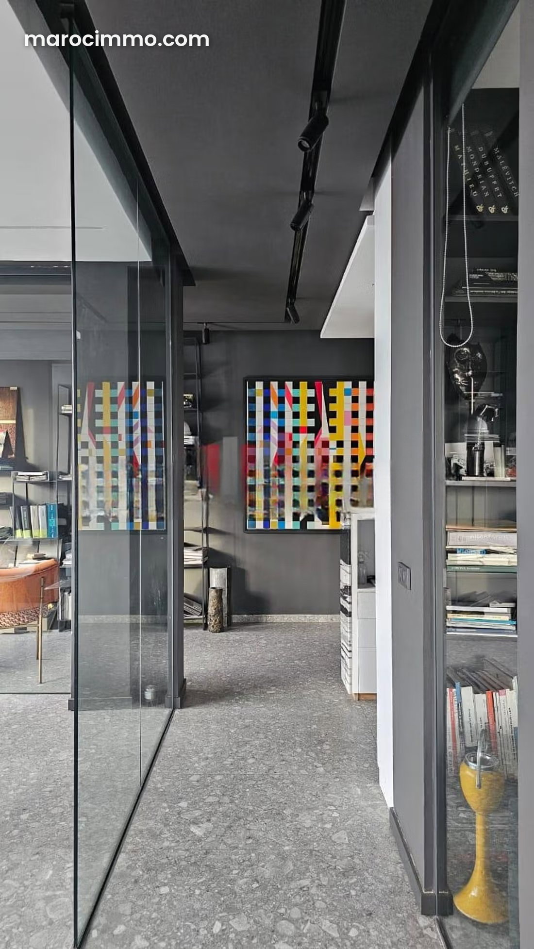 High-End Office on the 9th Floor in Maârif Extension, Casablanca — Casablanca