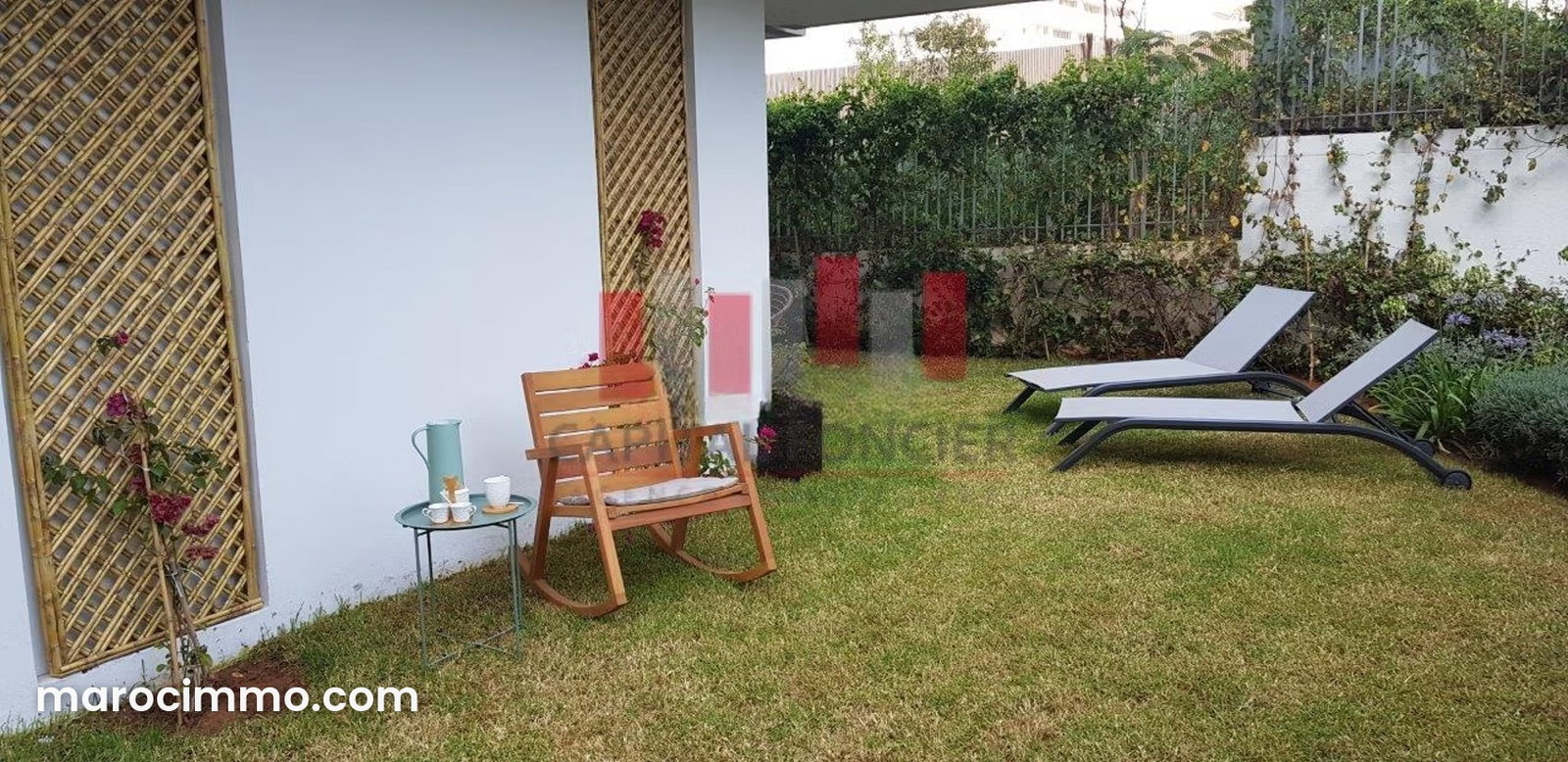 192 m² Garden-Level Apartment in Casablanca Finance City — Casablanca