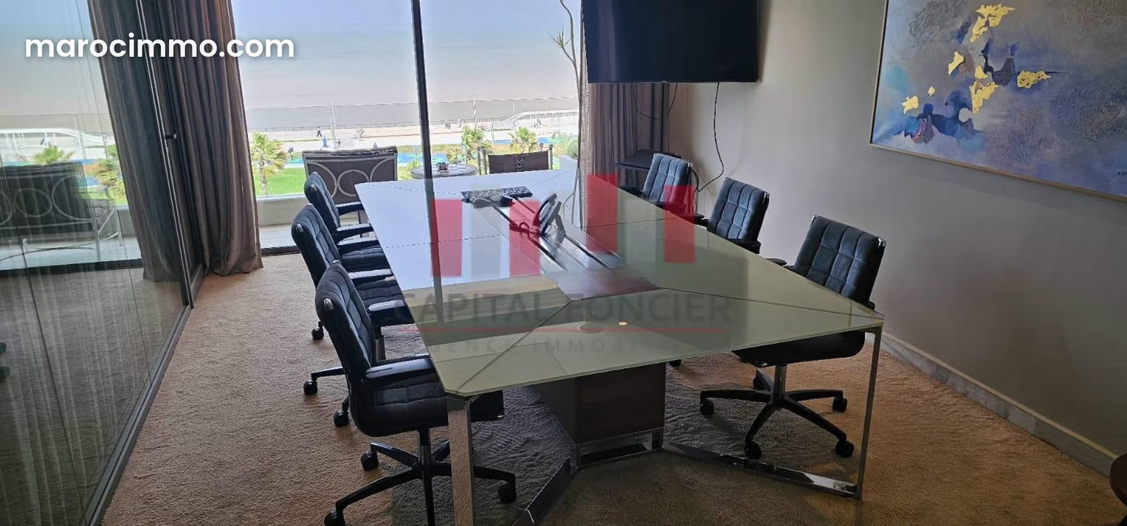 163 m² Office with Sea View, Aïn Diab Corniche, Casablanca — Casablanca