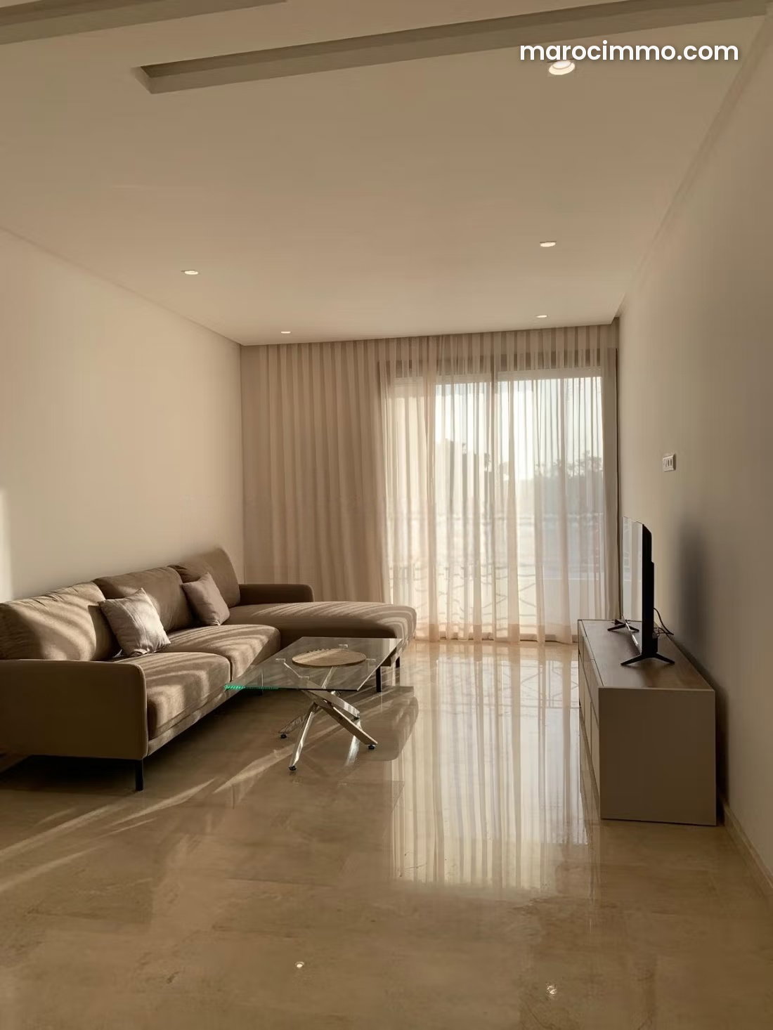 Appartement 3 pièces avec terrasse à Souissi Rabat — Rabat