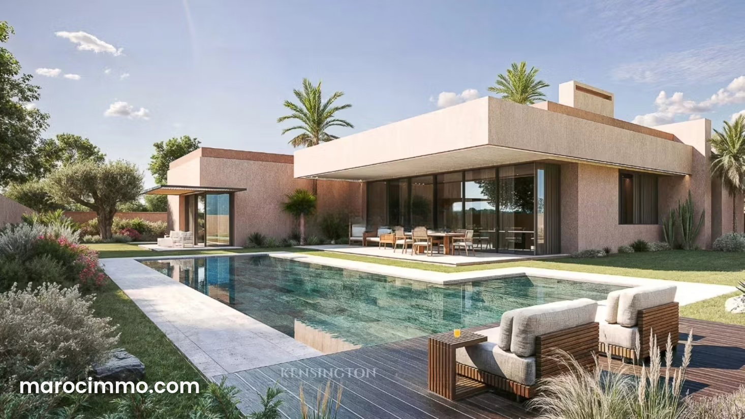 642 m² Villa with Swimming Pool and Mountain Views, Route de l’Ourika, Marrakech — Marrakesh