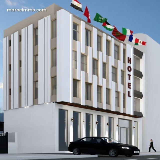 Terrain Hôtel 3 étoiles à vendre Hassan Rabat — Rabat